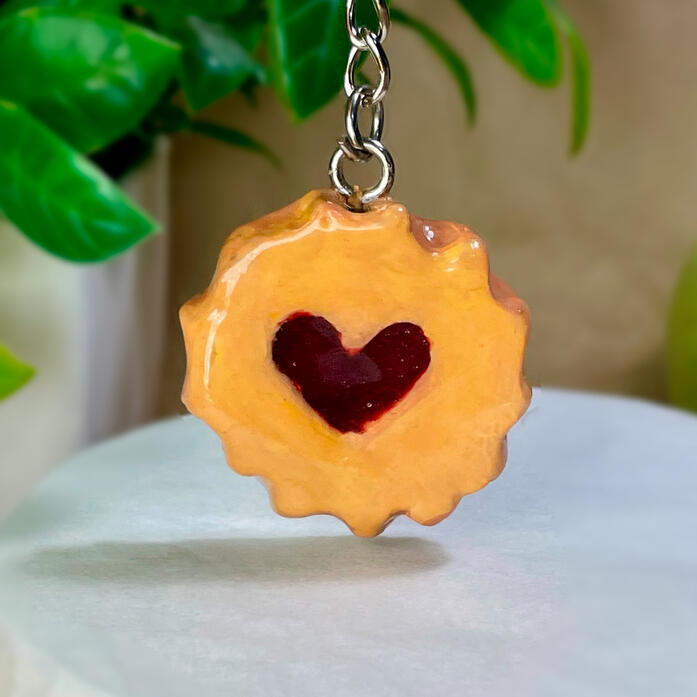 Llavero Galletita Corazon | $100