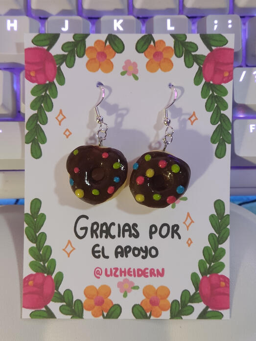 Aretes Donitas $100
