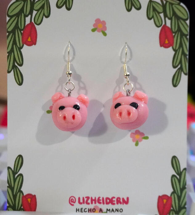 Aretes cerdito $100