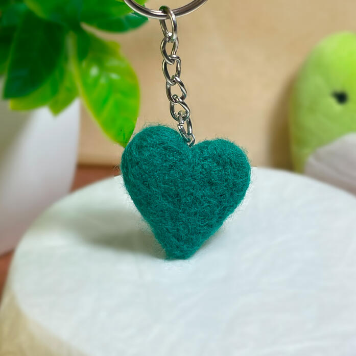 Llavero Corazon Verde | #80