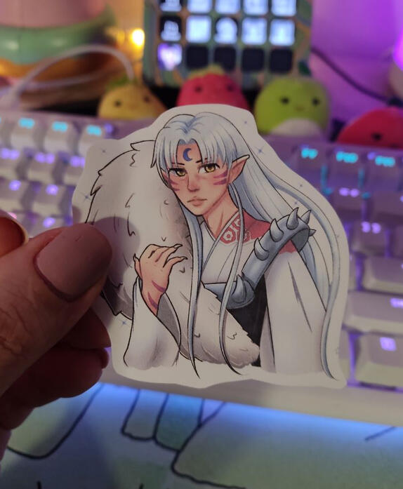 Sticker Sesshomaru $10